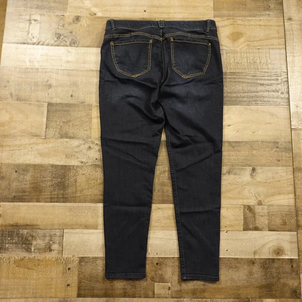 Democracy Ab Solution High Rise Skinny Jeans Women’s 14‎ Dark Wash 29”